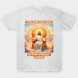 "You are the light of the world" - Jesus T-Shirt